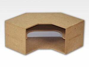 Hoekmodule - 2 Planken