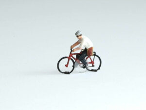 Mountainbike in schaal H0, klaar voor gebruik (KKc-1)