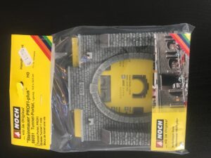 Tunnelportaal enkelspoor H0