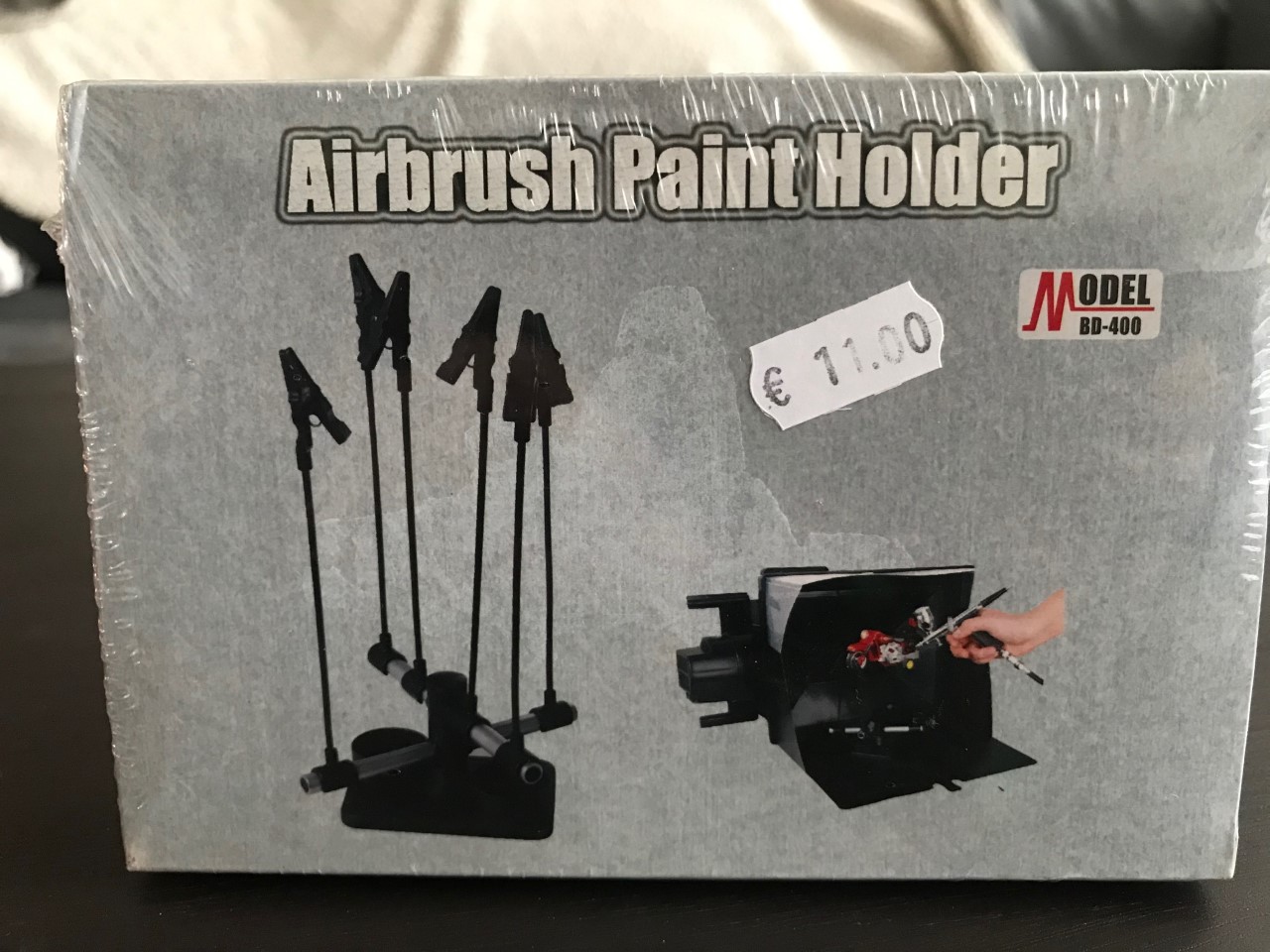 Airbrush paint holder bd-400