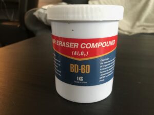 Zandstraalmiddel extra fijn BD-60 voor stralen en graveren geschikt