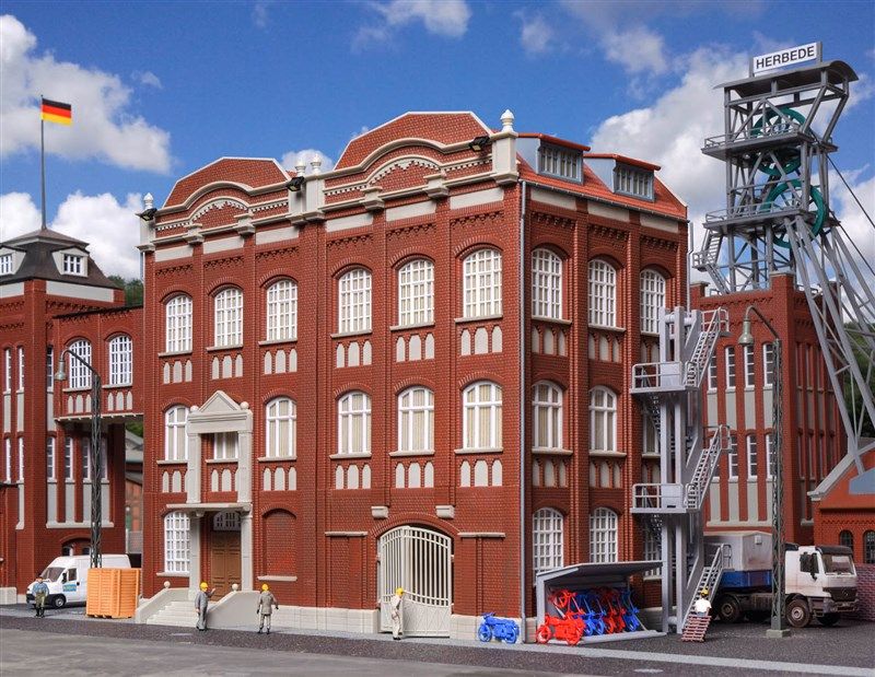 Kibri bouwpakket 39848 fabriekskantoor met werkplaats H0 - Afbeelding 4