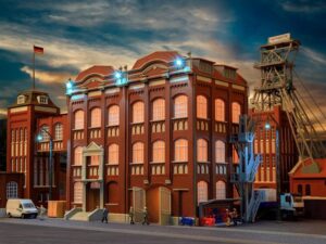 Kibri bouwpakket 39848 fabriekskantoor met werkplaats H0