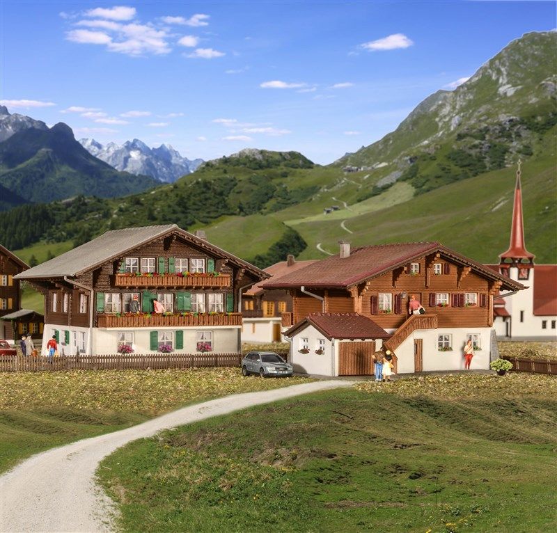 Kibri bouwpakket 37034 chalet lenk 2x N - Afbeelding 4