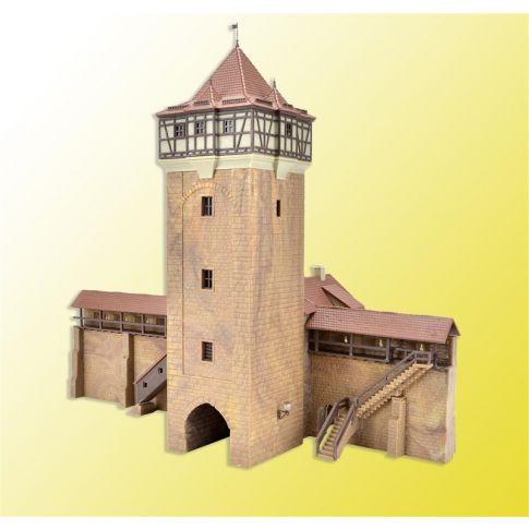 Kibri bouwpakket 37107 stadsmuur met toren rothenburg N - Afbeelding 5