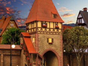 Kibri bouwpakket 38470 stadstoren met poort H0