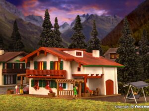 Volmer bouwpakket 47754 chalet edelweis met carport N