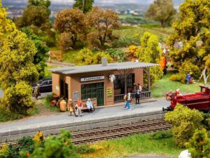 Faller bouwpakket 110204 halte pusemuckel H0