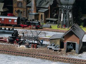 Faller bouwpakket 222138 waterkraan, laadprofiel, vlampijpreiniger N