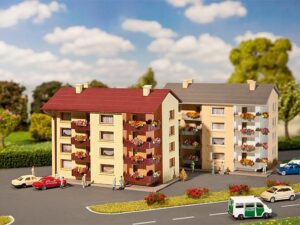 Faller bouwpakket 232304 2 flatgebouwen N