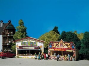 Faller bouwpakket 242321 kermis 2 marktstalletjes N