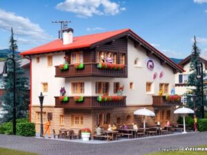 Kibri bouwpakket 38827 hotel baren H0