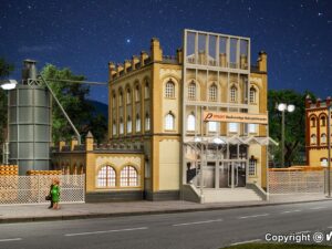 Kibri bouwpakket 39806 houtenspeelgoed fabriek specht H0