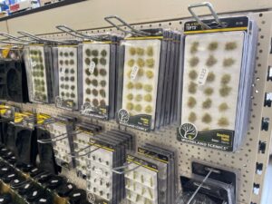 Graspollen en Struiken