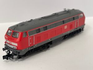 Trix BR218 DB 12393 digitaal spoor N GEBRUIKT