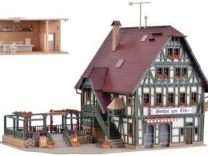 Volmer bouwpakket 47711 gasthaus met slagerij en binneninrichting N