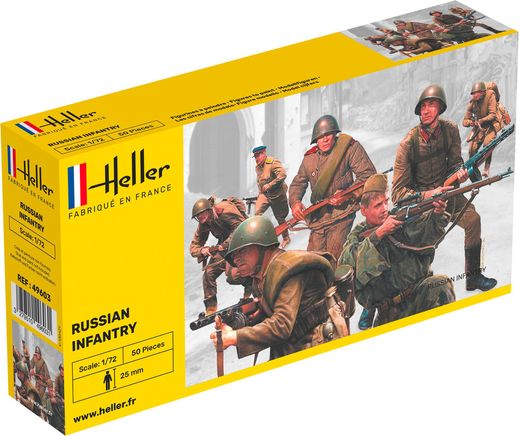 Heller 49603 russian infantry 1:72