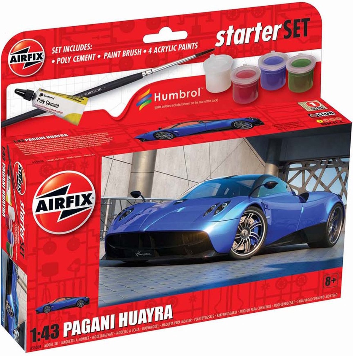 Airfix A55008 pagani huayra 1:43