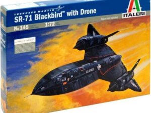 Italeri 145 sr-71 blackbird with drone 1:72