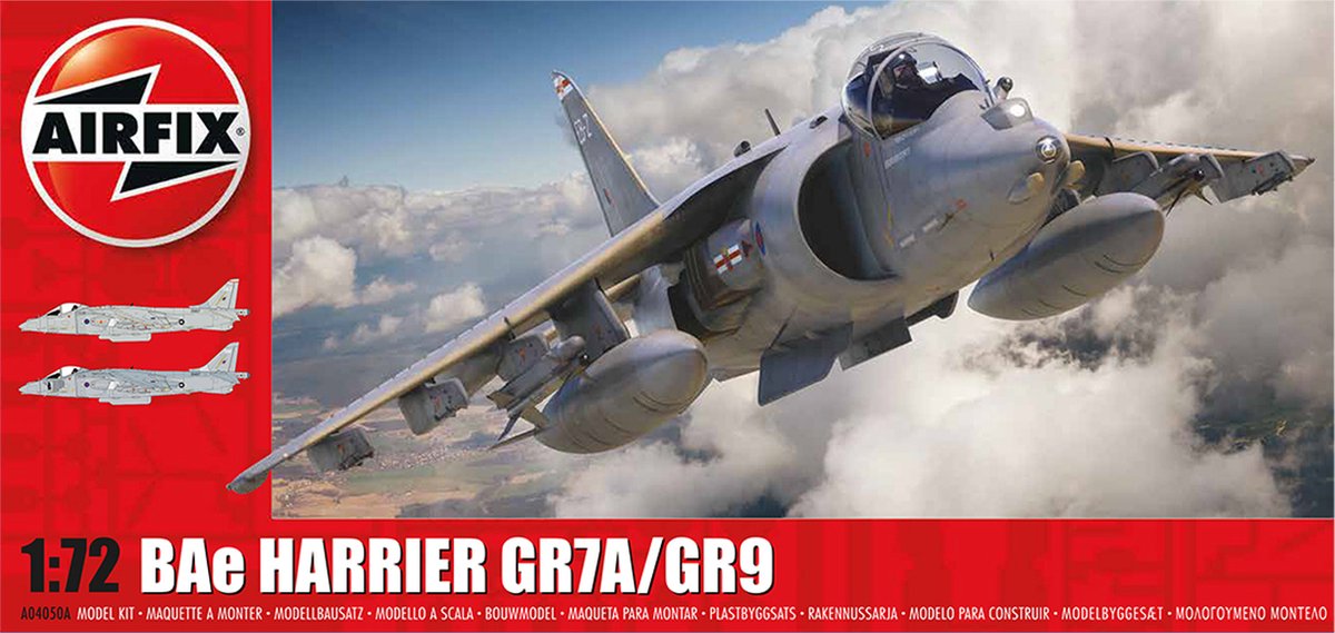 Airfix A04050A bae harrier gr7a/gr9 1:72