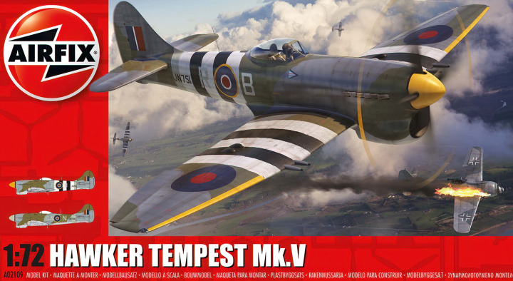 Airfix A02109 hawker tempest mk.v 1:72