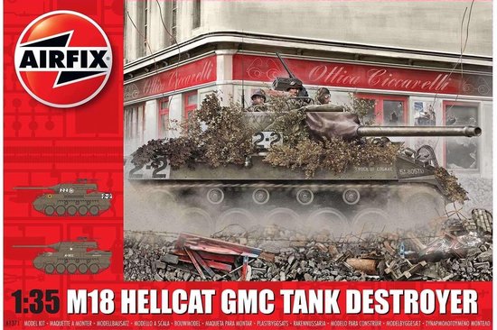 Airfix A1371 m18 hellcat gmc tank destroyer 1:35