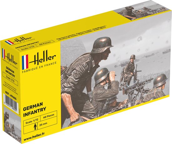 Heller 49605 german infantry 1:72