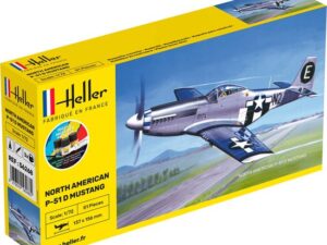 Heller 56268 north american p-51d mustang 1:72