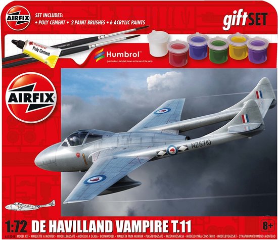 Airfix A55204A de havilland vampire t.11 1:72