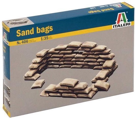 Italeri 406 sandbags 1:35