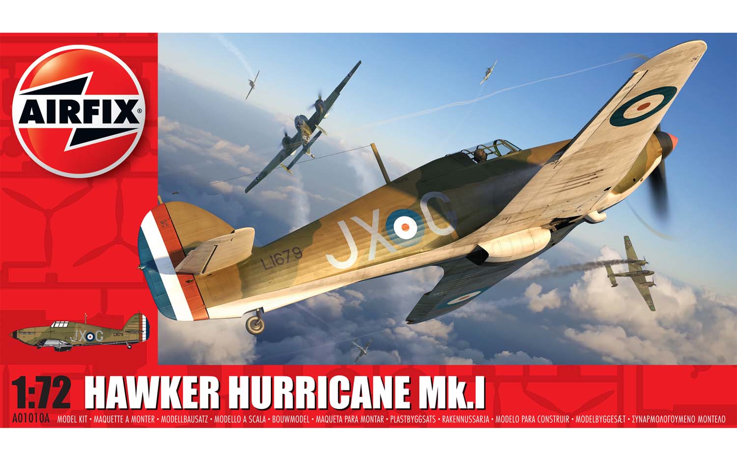 Airfix A01010A Hawker Hurricane mk.1
