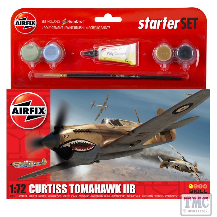 Airfix A55101A curtiss tomahawk 11b 1:72
