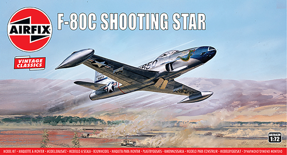 Airfix A02043V f-80c shooting star