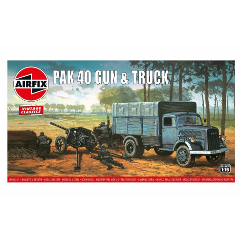 Airfix A02315V pak 40 gun & truck 1:76