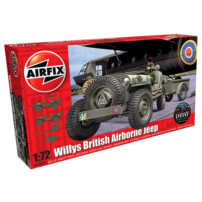 Airfix A02339 willys mb jeep 1:72