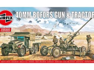 Airfix A02314V bofors 40mm gun& tractor 1:76