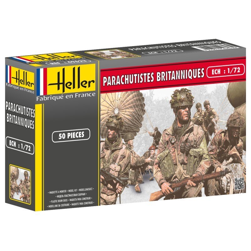Heller 49623 british paratroopers 1:72