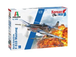 Italeri 1452 north american f-51d mustang 1:72