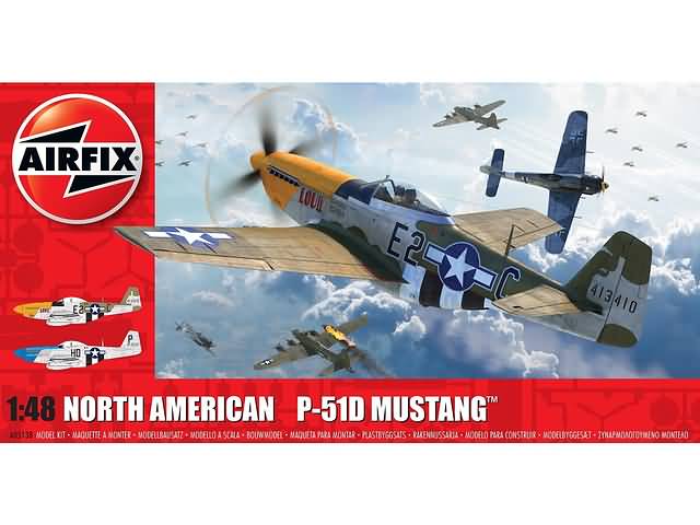 Arfix A05138 north american p-51d mustang 1:48