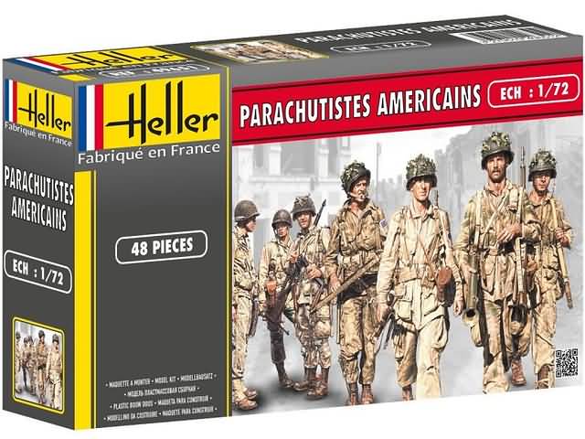 Heller 49651 parachutistes americans 1:72