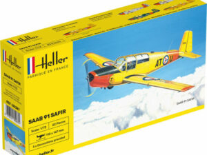 Heller 80287 saab 91 safir 1:72