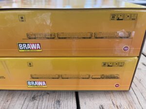 BRAWA 50681 Rheingold-expresszug-set 6 delig H0 twee rail plus rugzak brawa NIEUW