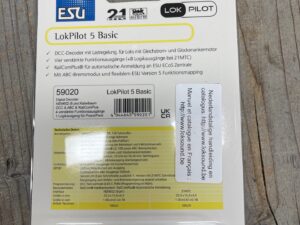 ESU LOKPILOT 5 BASIC 59020 DECODER