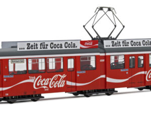 Rivarossi HR2861HM dcc digitaal tram coca cola tijdperk 4 en 5 spoor H0  NIEUW