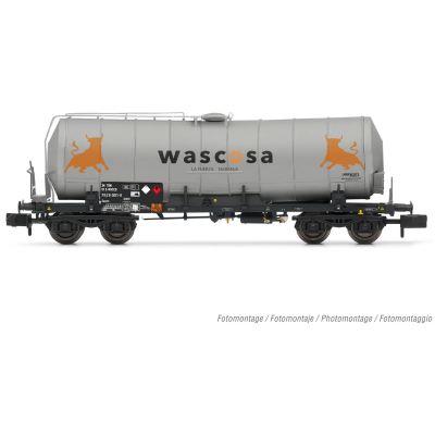 Arnold HN6627 ketelwagen wascosa 4 asser spoor N