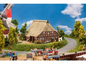 Faller 130552 Hallenhuis boerderij spoor H0