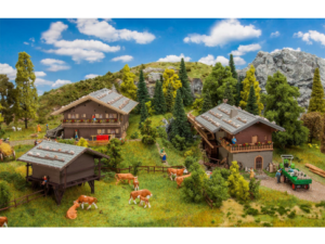 Faller 190139 actie set alpendorp spoor H0