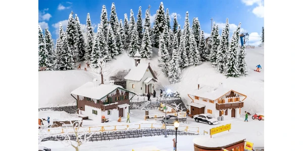 Faller 190142 Actie set winter in de bergen spoor H0