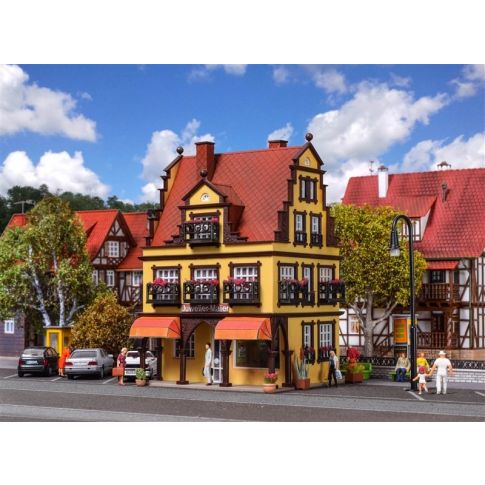 Vollmer 43840 Juwelier winkel met binnen verlichting (led) spoor H0 - Afbeelding 3