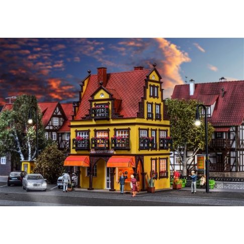 Vollmer 43840 Juwelier winkel met binnen verlichting (led) spoor H0